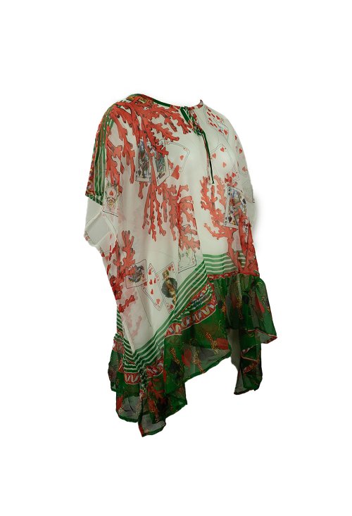 Poncho chiffon